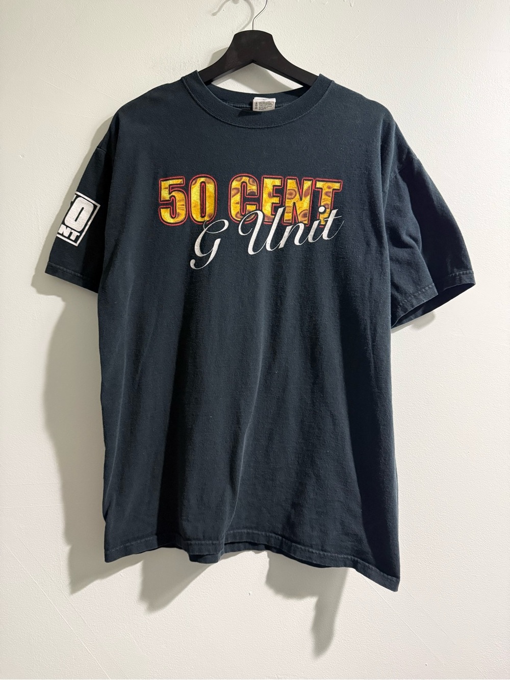 Vintage G-Unit 50 Cent Black Graphic Shirt